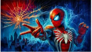 1 pièce, Bannière de fond à motif cartoon 2D plat pour chambre adolescent