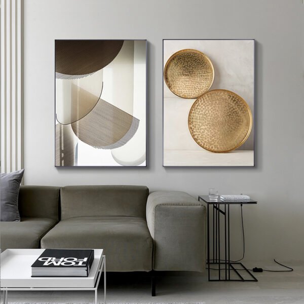 3 pcs Tableau Mural Moderne en porcelaine