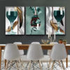 H7020efe72abb4dd0818879693046a24aq 3pcs art mural pour Salle à manger de luxe