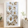 Fleur Cristal Porcelaine Peinture Art Mural Peinture Décorative