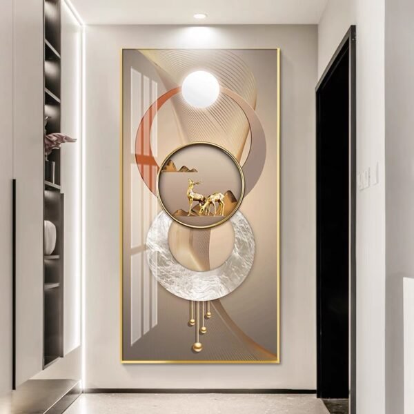 1pcs Peinture murale décorative en cristal