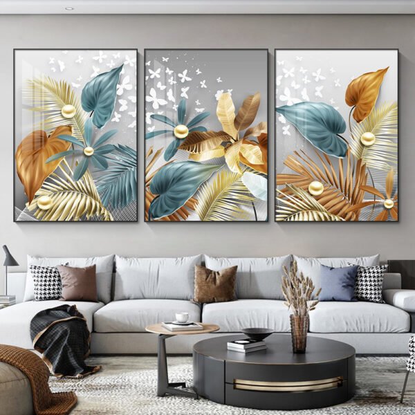 affiche encadrée, décoration murale en cristal