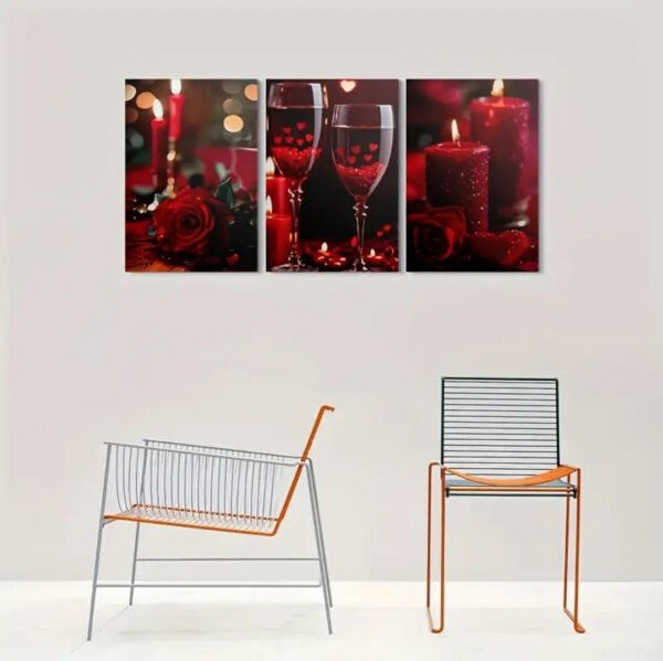 IMG_6055 Décoration Intérieure pour salle a Manger EnCadre 3PCS