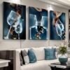 Cadre Décoratif Élégant Verres Artistique