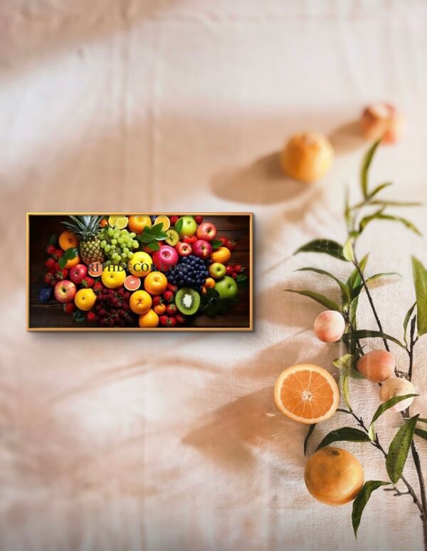ef8ed8c0-f0d2-11f0-9a72-e7401d2314b5 RITHDECOR: 1 Pieces Cadres Muraux Élégants Fruit