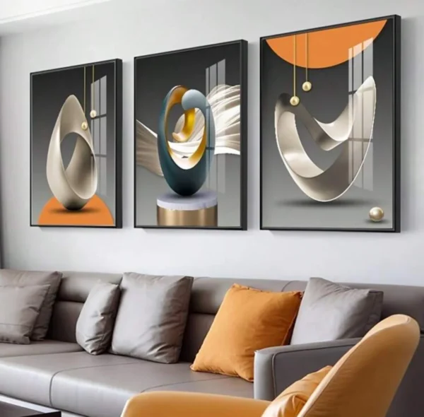 img_1517-high 3pcs d'art mural encadré de style lumineux