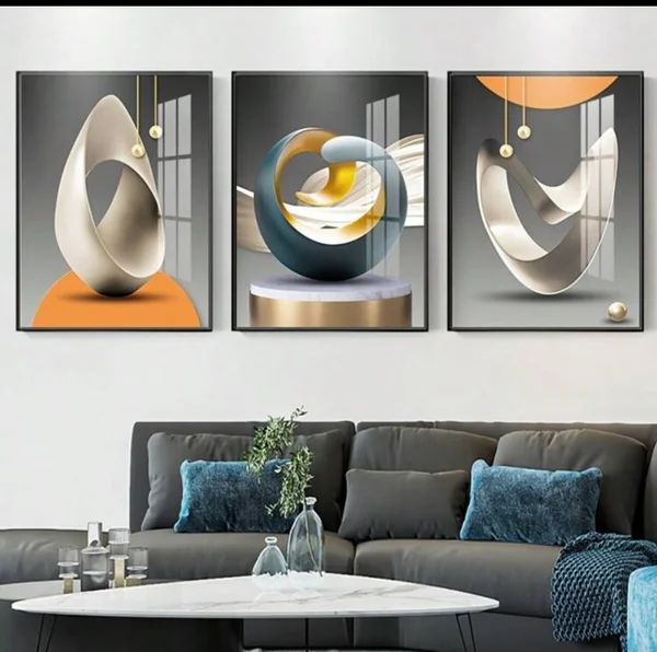 img_1520-high 3pcs d'art mural encadré de style lumineux