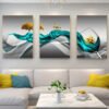3pcs Art mural pour cuisine très elegant