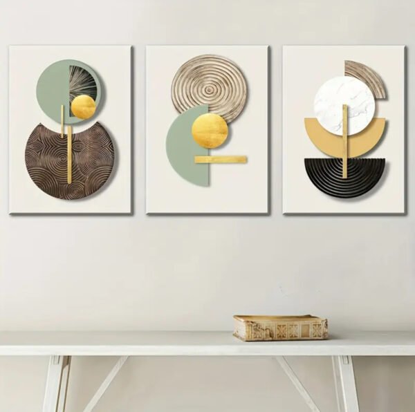 Tableau Toile Encadrée 2D Plat,Art mural