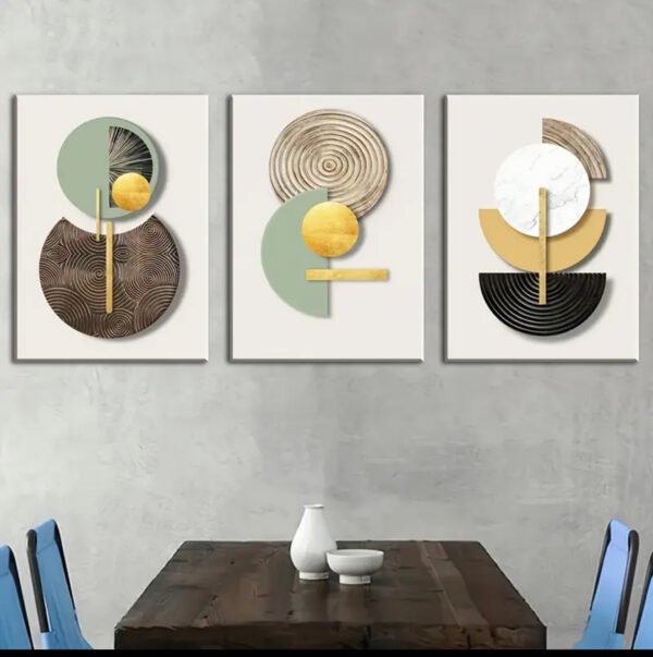 Tableau Toile Encadrée 2D Plat,Art mural