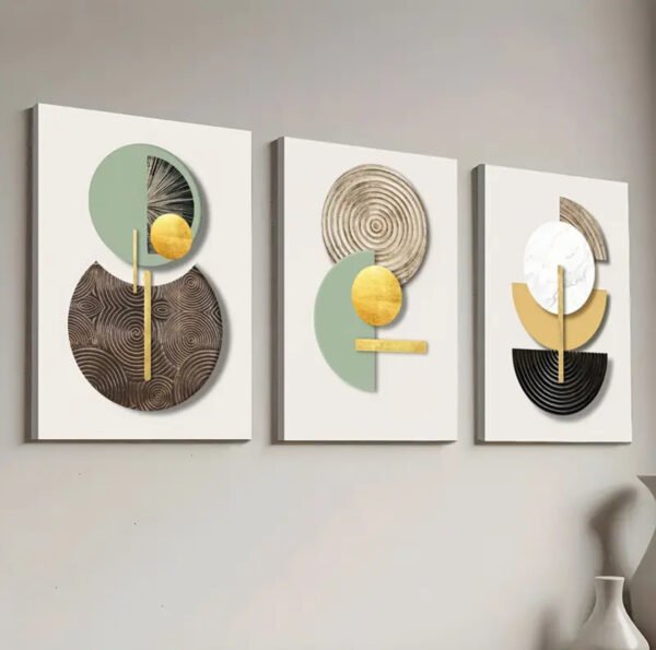 Tableau Toile Encadrée 2D Plat,Art mural