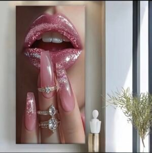 1pc Art Mural Toile Éncadre, Impression Plate 2D