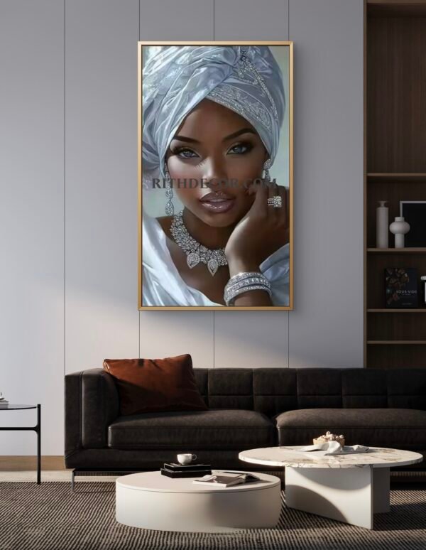 1pcs Art en Cristal porcelaine en diamant Femm