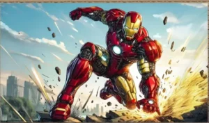 1 pcs Marvel Art Mural en Cristal Porcelaine