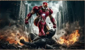 1 PCS Marvel Art Mural en Cristal Porcelaine