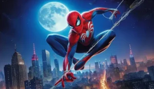 1 PCS Spider-Man Crystal Porcelain Art Mural