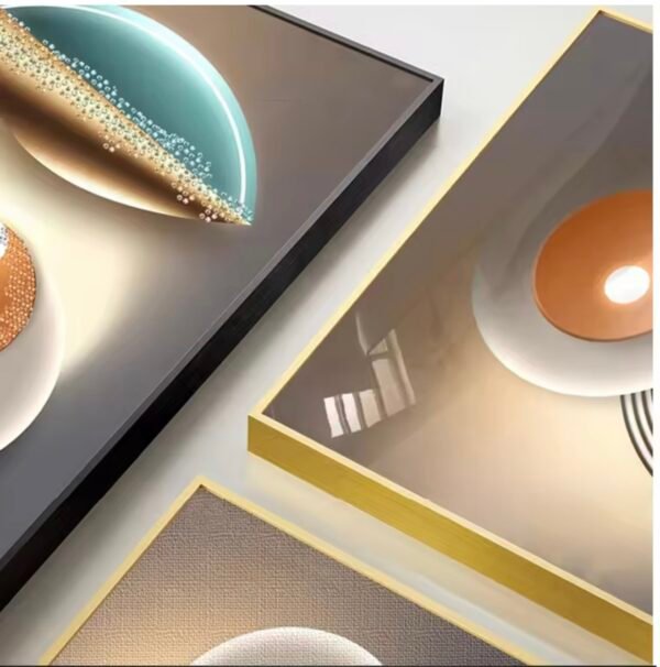 Diamond Porcelain Framed Wall Art - 60x120 CM