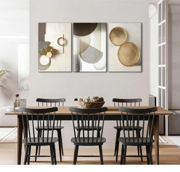 IMG_8077 Affiche sur Toile Encadrée - Ensemble de 3 Pièces