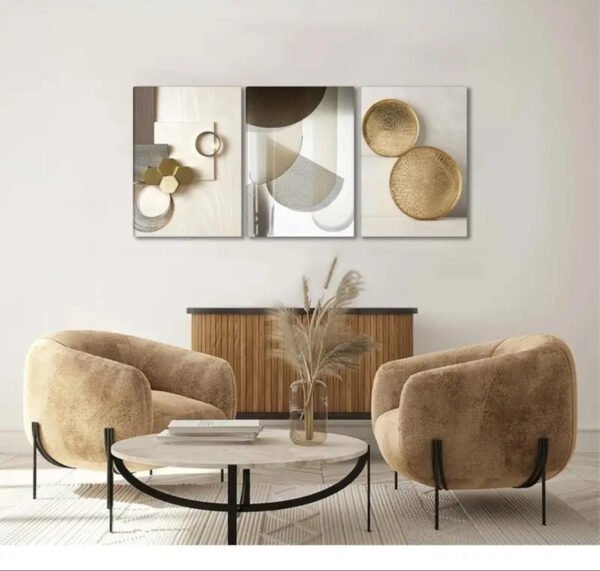 IMG_8078 Affiche sur Toile Encadrée - Ensemble de 3 Pièces