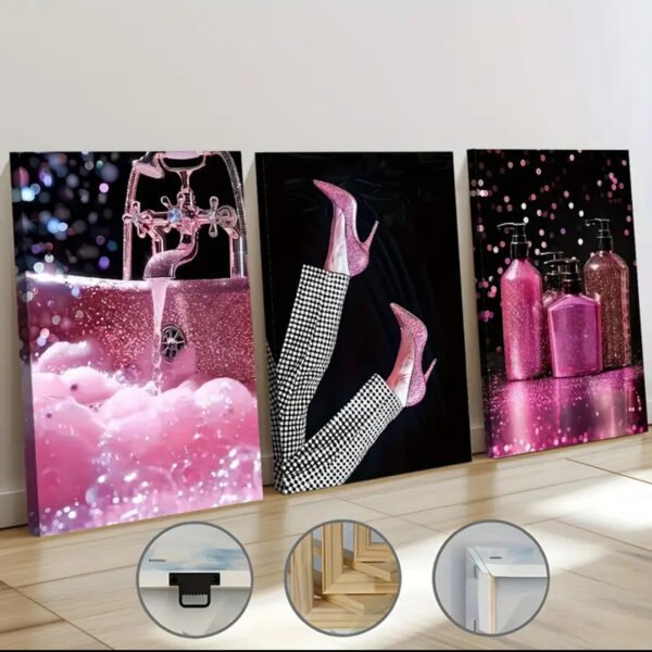 Abstract Art Canvas Prints - 3-Piece Set