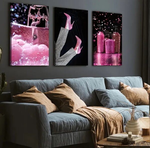 Abstract Art Canvas Prints - 3-Piece Set