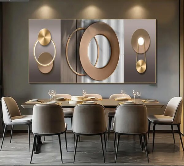 Luxurious 3-Piece Crystal Porcelain Frame Set