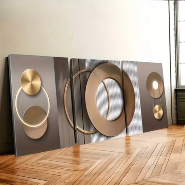 Luxurious 3-Piece Crystal Porcelain Frame Set