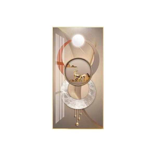 60x120cm Moderne Crystal Porcelaine Peinture Murale