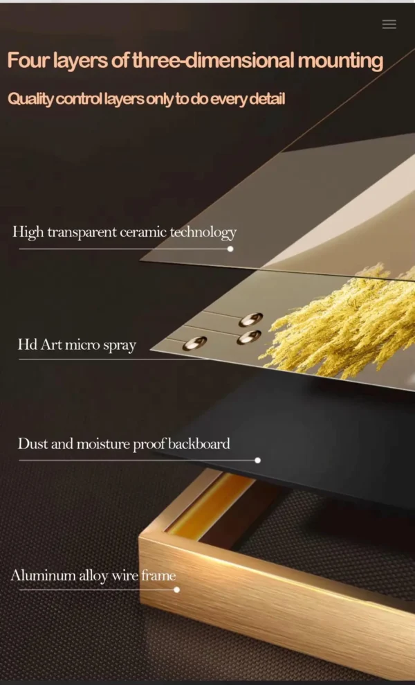 Tableau Las Vegas Nuit Luxe – Skyline Ville Illuminée – Cadre Cristal Porcelaine Effet Verre – Décoration Murale Salon Moderne – Encadrement