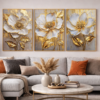 27B67C7B-B49F-4B53-BC2D-BF73C9F1AB28 🌸 Cadre Décoratif Floral HD en Cristal Porcelaine – 50 x 70 cm