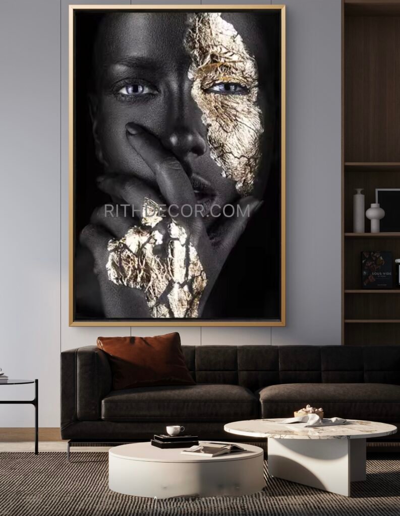 1 Pcs art Mural cadre en Cristal porcelaine diamant 70x100 cm