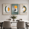 3FC224BB-8E45-418B-A162-98D3171446E4 Ensemble de 3 Cadres Muraux Géométriques Modernes – cristal porcelaine 50x70 cm