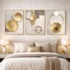 4B13A7B8-5934-41A0-AA30-84DF6C16928F Trio Abstrait Luxe Doré – Cadres Cristal Porcelaine en Diamant