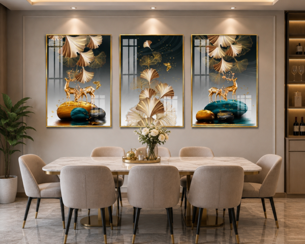 845D627B-0424-4EE8-A991-3DABB17AD48E Cadre Cristal Porcelaine Diamant 50x70 cm – Art Mural Luxe Moderne | Cadre Doré