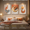 9D76D046-98EA-4083-9A29-758E203265A2 Collection Moderne Canva – Ensemble de 3 Décorations Murales