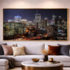 A64941B0-0AC2-441B-8E21-B47950B98787 Cadre mural panorama urbain lumineux – Cristal porcelaine 60x120 cm