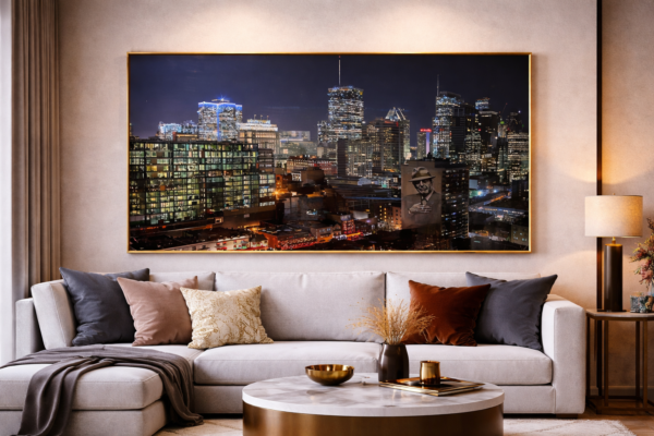 A64941B0-0AC2-441B-8E21-B47950B98787 Cadre mural panorama urbain lumineux – Cristal porcelaine 60x120 cm
