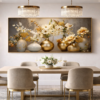 D122A8DB-2167-4152-9582-72C138168CAC Cadre Décoratif en Cristal Porcelaine – Nature Dorée de Luxe 60 x 120 cm