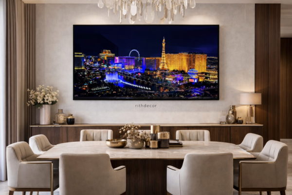 Luxurious Crystal Porcelain Wall Art 80x140cm