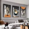 H2c1ba4b24f7d4fbe9e47c23795bd33a2s 3-Piece Abstract Wall Art Set