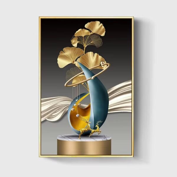 IMG_0831 Élégance Sculpturale Dorée – Triptyque for Moderne Luxe 50x70cm