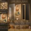 Screenshot Cadre Abstrait Géométrique Luxe – Cristal Porcelaine en Diamant 50x70 cm