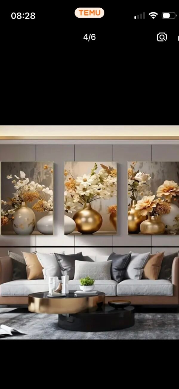 Screenshot Trio Floral Prestige – Cadres Cristal Porcelaine en Diamant