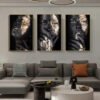 Ensemble 3 Pièces Art Mural Rithdecor