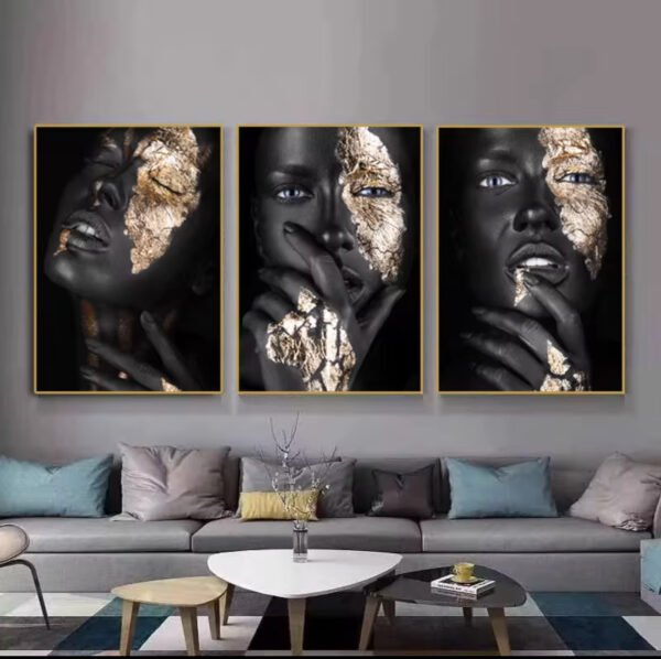 Ensemble 3 Pièces Art Mural Rithdecor