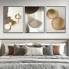 Cadre Décoration Cristal Porcelaine en Diamant – Ensemble Moderne 50x70 cm
