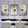 Screenshot 3-Piece Crystal Porcelain Wall Art
