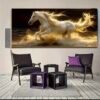 Screenshot Tableau Cheval Blanc Flamboyant 60 x 120 cm – Décoration Murale Moderne Luxe