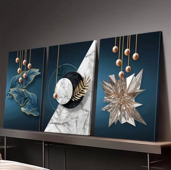 Screenshot Triptyque Moderne Bleu Nuit
