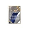 Screenshot Lot de 3 Cadres Muraux Modernes Bleu Royal et Doré – Cristal Porcelaine Effet Diamant – 50x70 cm